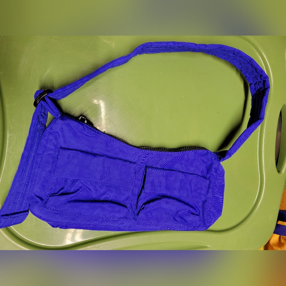 Baggu Nylon Cargo Shoulder Bag Lapis Nwot